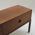 Rosewood  4 drawer cabinet side table by Aksel Kjersgaard image 4